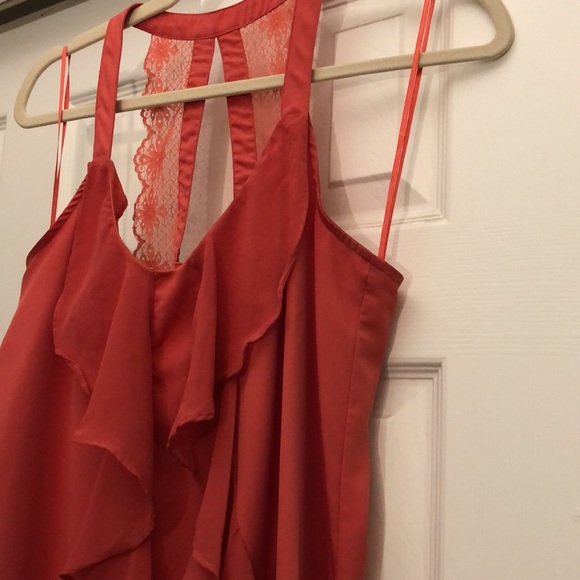 Lauren Conrad Ruffle Front Tank - Picture 9 of 12